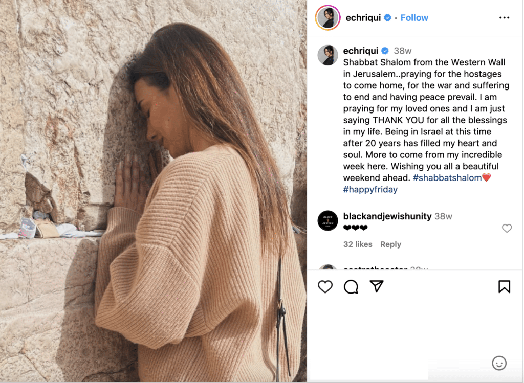 Emmanuelle Chriqui's Instagram post 
